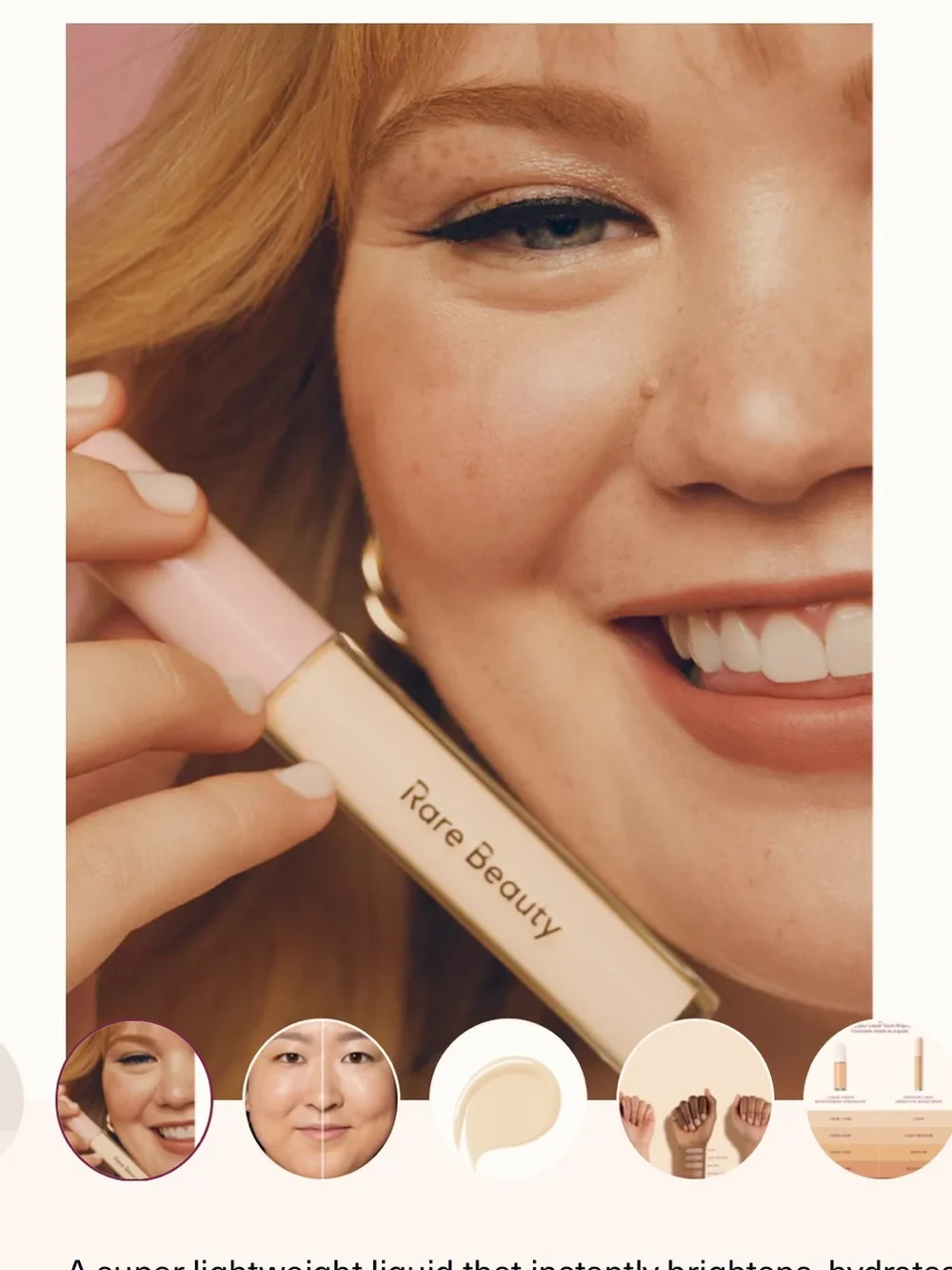 Rare Beauty Positive Light Under Eye Brightener- Shade Light